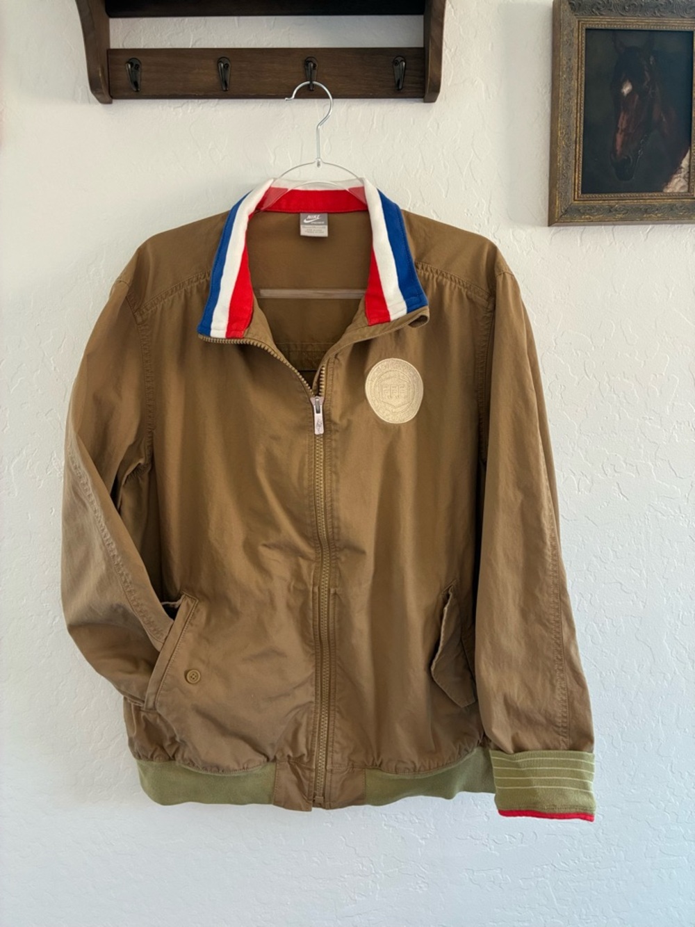 Nike SAMPLE RARE XL FFF 2011 Bomber Jacket Full Zip